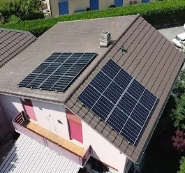 Installation photovoltaïque réalisée par Home Intelligence en Suisse romande