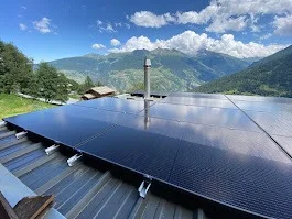 Installation photovoltaïque réalisée par Home Intelligence en Suisse romande