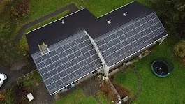 Installation photovoltaïque réalisée par Home Intelligence en Suisse romande